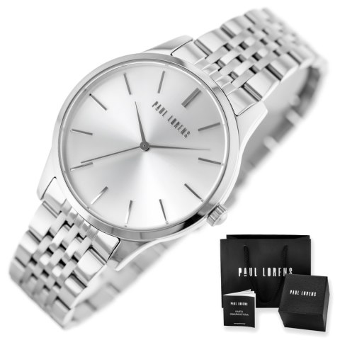 ZEGAREK MĘSKI PAUL LORENS - PL20014B-1C1 (zg390a) + BOX