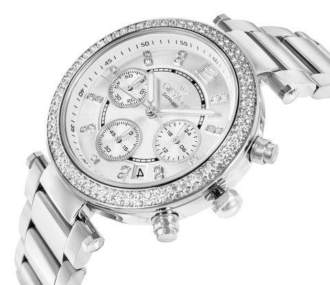 Zegarek Damski Giewont Sapphire Srebrny GW3380-B1