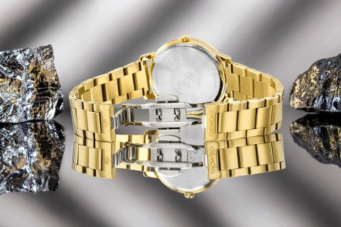 Zegarek Damski Giewont Sapphire Złoto Srebrny GW2360-B2