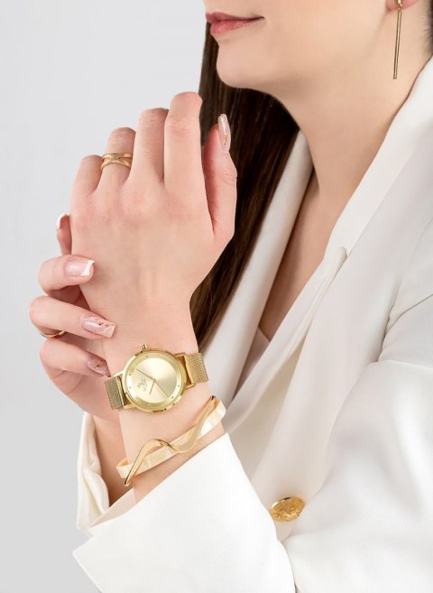 Zegarek Damski Giewont Sapphire Złoty GW4130-B2