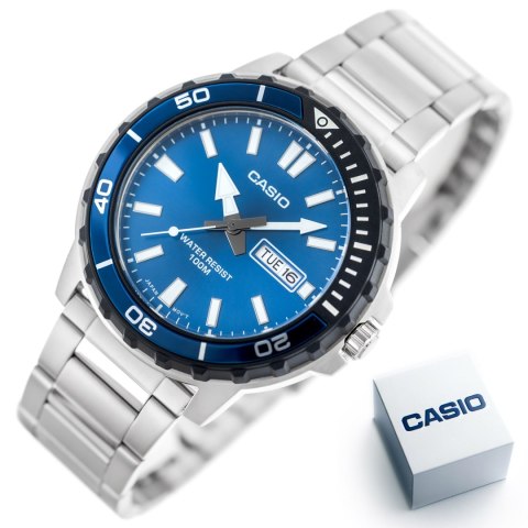 Zegarek Męski Casio Collection MTD-125D-2A1 + BOX