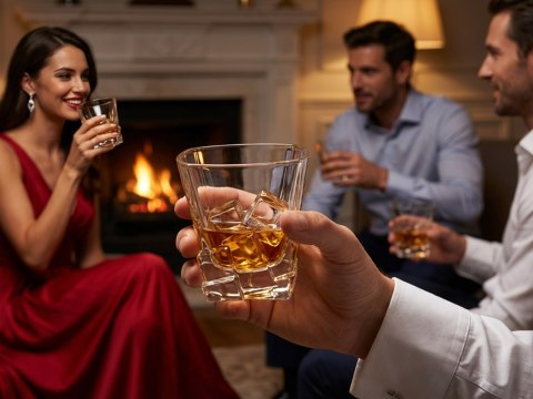 Zestaw 2 szklanek do whisky