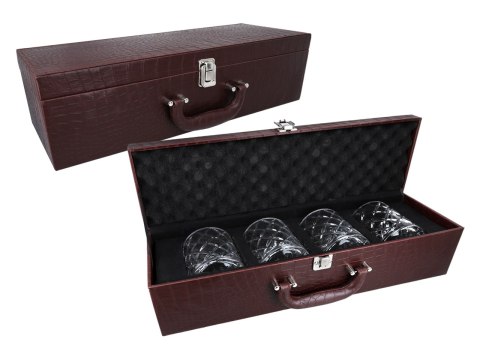 Zestaw 4 szklanek do whisky