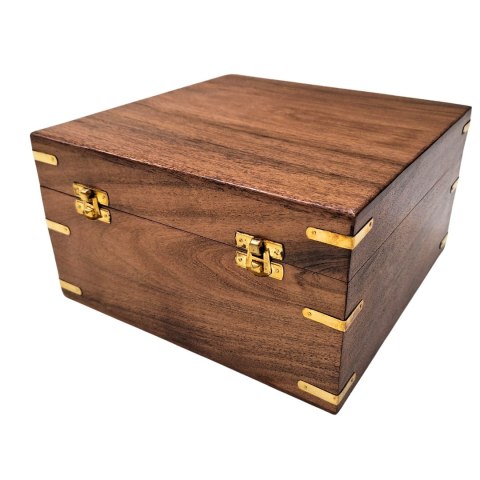 Sekstans Mosiężny w Pudełku Drewnianym - Replika - NC1517