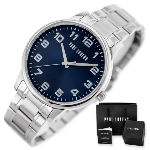 ZEGAREK MĘSKI PAUL LORENS - PL20018B-6C1 (zg388b) + BOX