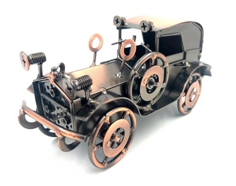 Metalowy Model Automobil Retro Samochód - Dekoracja Vintage - Q87