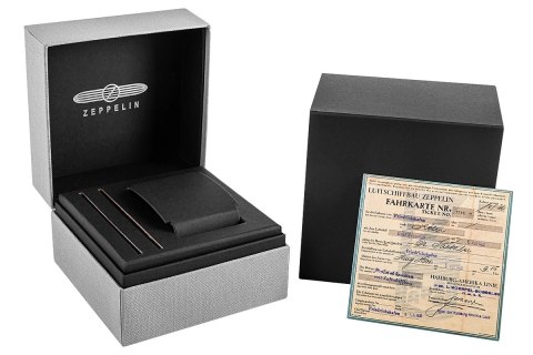 Zegarek Męski ZEPPELIN LZ127 Graf Zeppelin Automatik 7666-5 + BOX