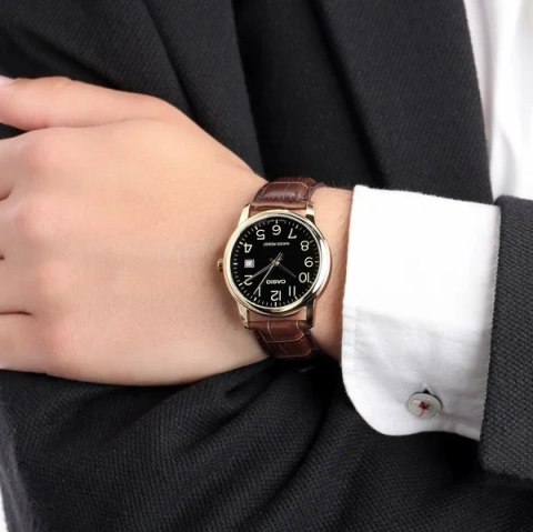 ZEGAREK MĘSKI CASIO MTP-V001GL-1B (zd080b) + BOX