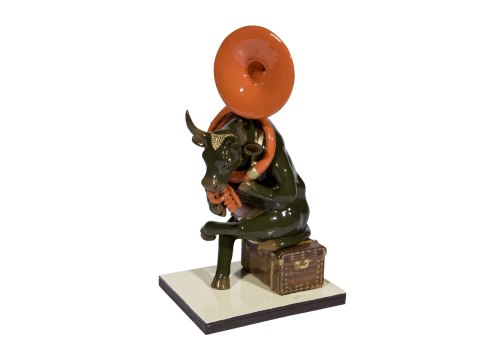 Cow Parade Josephine au Trombone