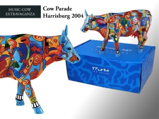 Cow Parade Music-cow Extravaganza