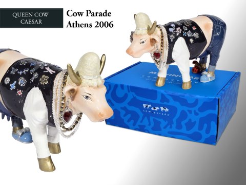 Cow Parade Queen Cow Caesar