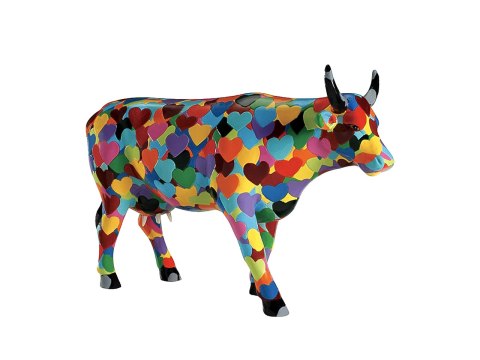 CowParade Heartstanding Cow