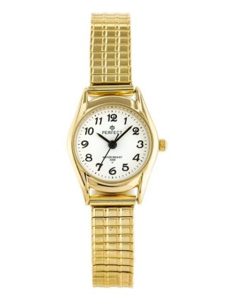 ZEGAREK DAMSKI PERFECT X133 (zp880b) gold - gumka