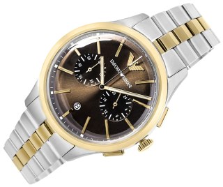 Zegarek Męski Emporio Armani Dario Chronograph AR80084SET + BOX