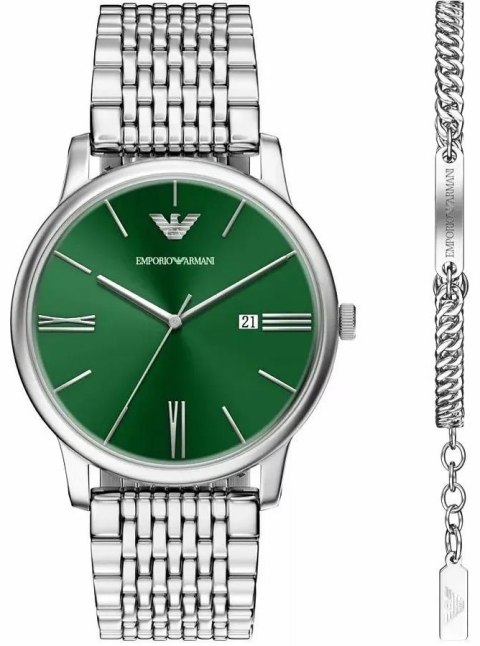 Zegarek Męski Emporio Armani Minimalist AR80087SET + BOX