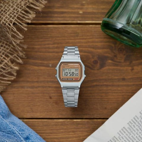 ZEGAREK MĘSKI CASIO A158WEA-9 (zd093b) - KLASYKA + BOX