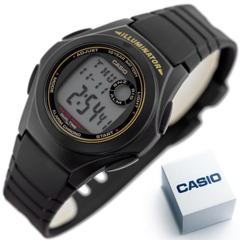 ZEGAREK MĘSKI CASIO F-200W-9ADF (zd151d) + BOX