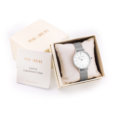 ZEGAREK DAMSKI PAUL LORENS - PL12894B-3C1 (zg553b) + BOX