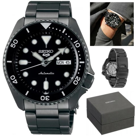 ZEGAREK MĘSKI SEIKO 5 Sports SRPD65K1 AUTOMAT + BOX