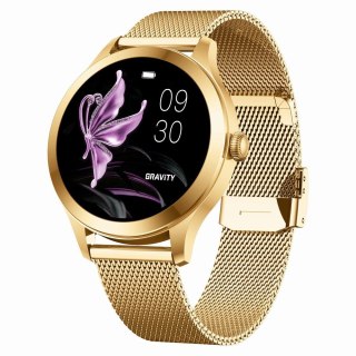 SMARTWATCH DAMSKI GRAVITY GT25-2 PRO - AMOLED, DODATKOWY PASEK (sg039b)