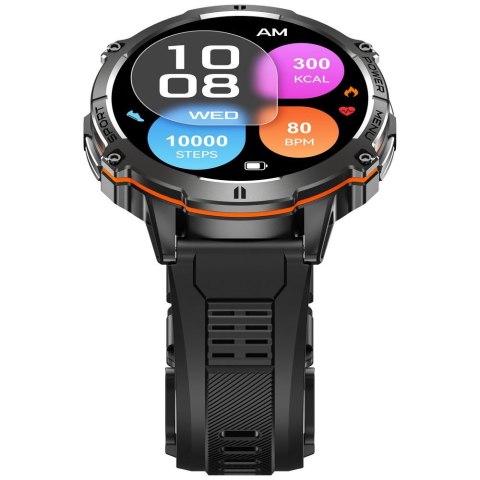 SMARTWATCH MĘSKI GRAVITY GT42-1 - AMOLED, DODATKOWA BRANSOLETA (sg056a)