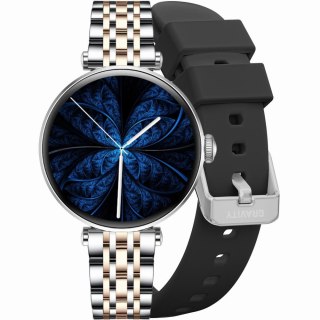 SMARTWATCH DAMSKI GRAVITY GT26-5 - DODATKOWY PASEK (sg042e)