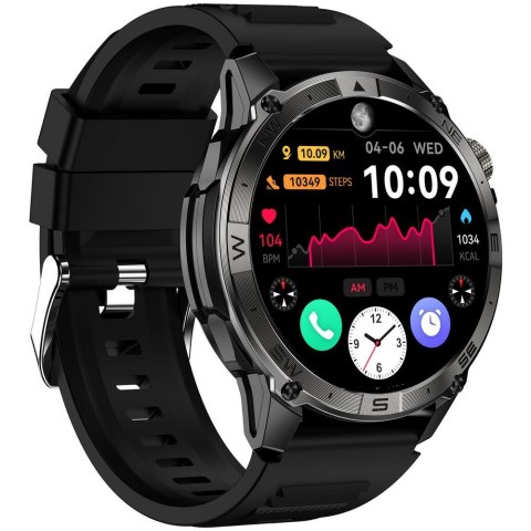 SMARTWATCH MĘSKI GRAVITY GT46-1 - AMOLED, DODATKOWA BRANSOLETA(sg055a)