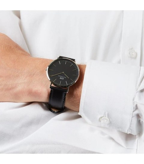 ZEGAREK MĘSKI DANIEL WELLINGTON Classic Black Sheffield DW00100133 + BOX