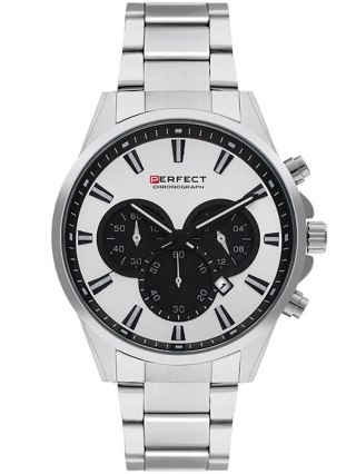 ZEGAREK MĘSKI PERFECT M510CH-01 - CHRONOGRAF (zp386a) + BOX