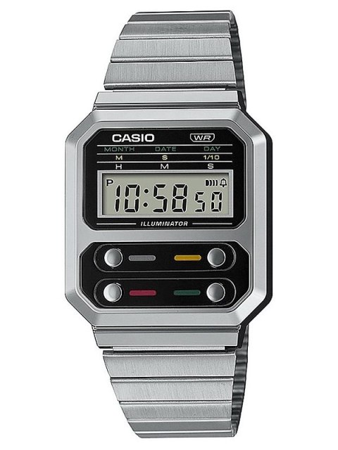 Zegarek Casio Retro Vintage A100WE-1AEF (zd640f) + BOX