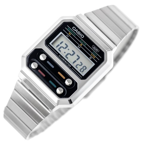 Zegarek Casio Retro Vintage A100WE-1AEF (zd640f) + BOX