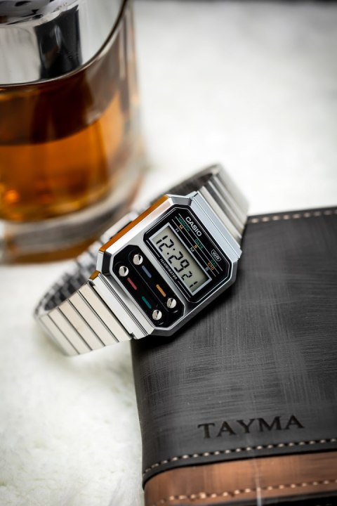 Zegarek Casio Retro Vintage A100WE-1AEF (zd640f) + BOX