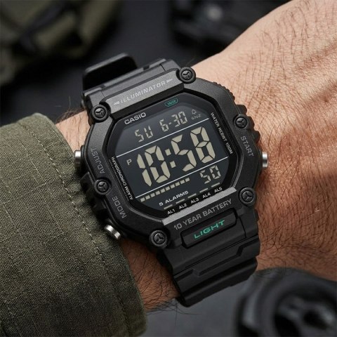 ZEGAREK MĘSKI CASIO AE-1600HX-1B + BOX (zd300d)