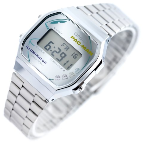 ZEGAREK UNISEX CASIO PAC MAN Vintage A168WEPC-7ADR + BOX