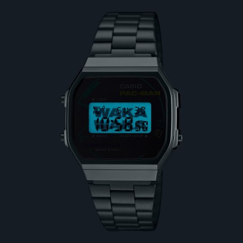 ZEGAREK UNISEX CASIO PAC MAN Vintage A168WEPC-7ADR + BOX