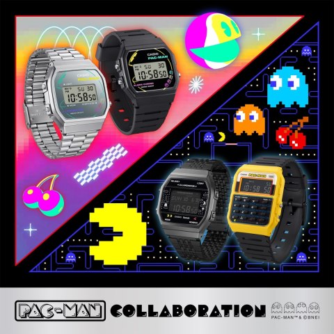 ZEGAREK UNISEX CASIO PAC MAN Vintage A168WEPC-7ADR + BOX