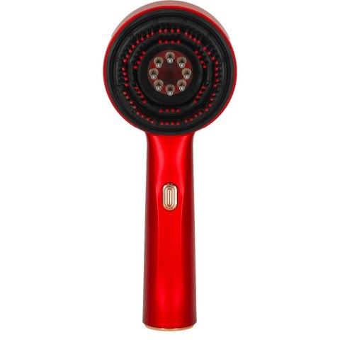 Szczotka do masażu głowy masażer pielęgnacja włosów czerwone światło aplikator olejków USB