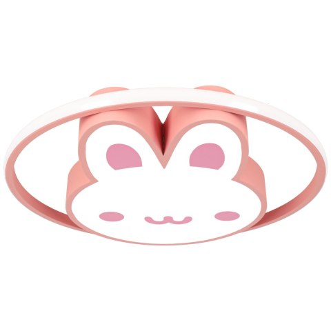 Lampa LED sufitowa plafon do pokoju dziecięcego ściemniana LUMELA + pilot króliczek