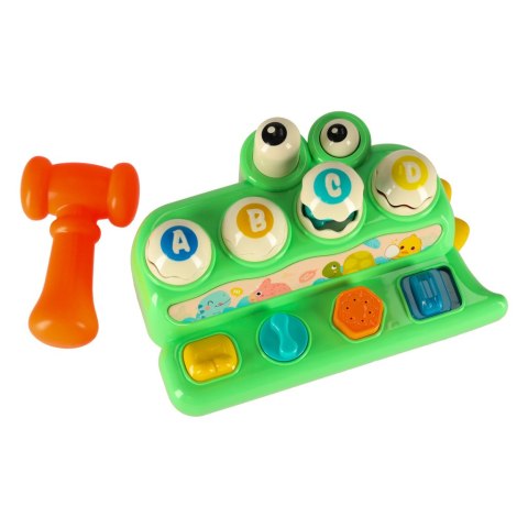 Wbijak gra zręcznościowa przebijak dinozaur wyskakujące zwierzątka