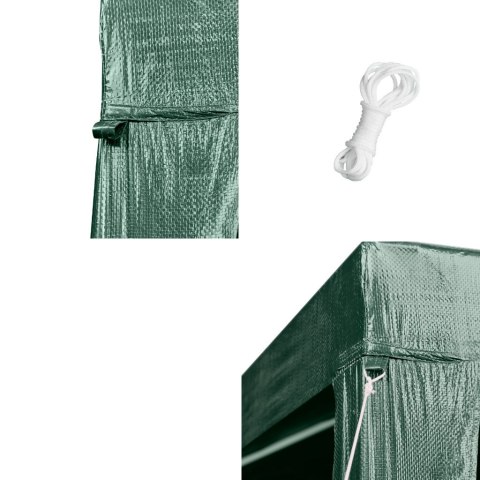 Pawilon ogrodowy namiot imprezowy handlowy altana zielona 2,5 x 2,5m