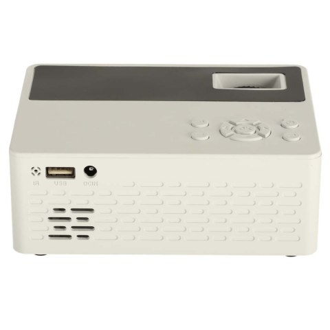 Projektor rzutnik przenośny LED TFT LCD 16:9 1920x1080 USB 20W biały