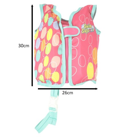 Kamizelka piankowa do pływania kapok dla dzieci BESTWAY 32176 11-19 kg różowa