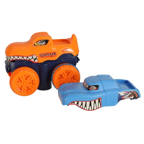 Tor wyścigowy elastyczny samochodowy auta zjeżdżalnie 102el. 132cm