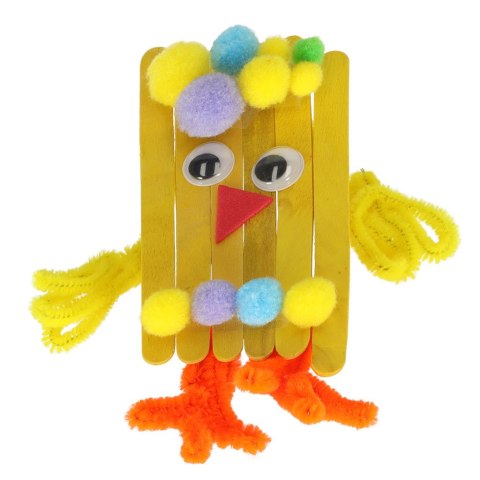 Zestaw kreatywny dla dzieci plastyczny rękodzieło do prac ręcznych XXXL 1200 elementów