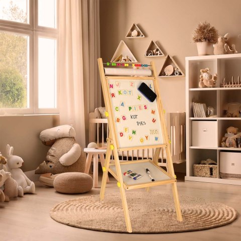 Tablica magnetyczna kredowa liczydło papier kreda literki gratis